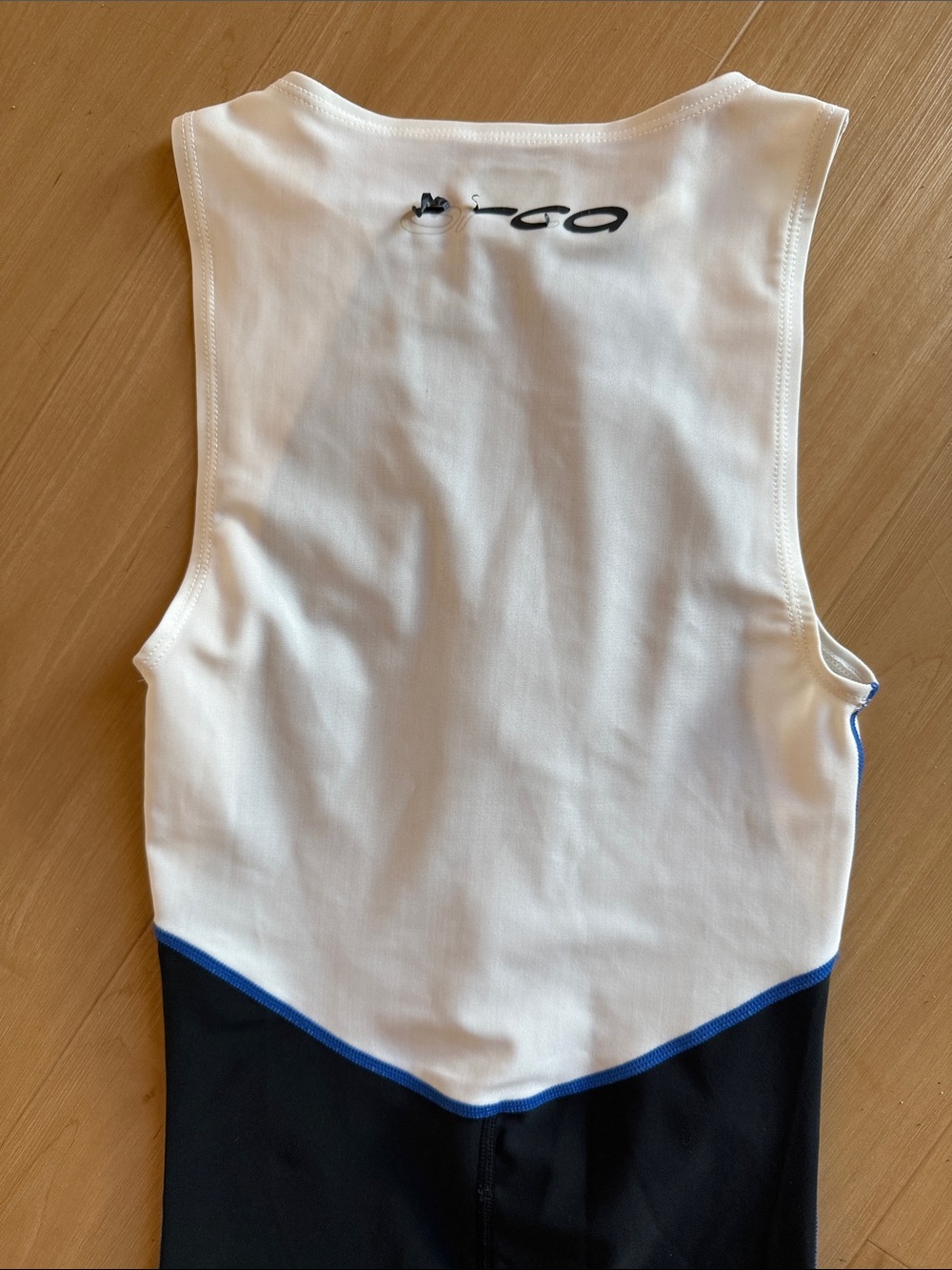 ORCA TRIATHLON ATHLETIC TRAINING RACE SUIT WOMENS SIZE XS SLEEVELESS BLACK WHITE - Picture 10 of 12